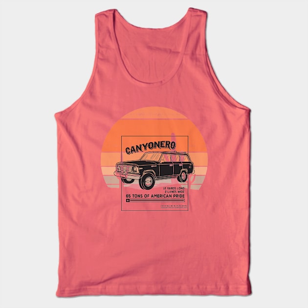 The Simpsons - Canyonero Tank Top by Dreist Shirts